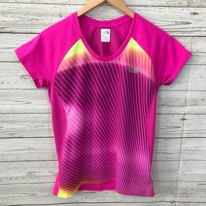 Hot pink performance T-shirt Northface